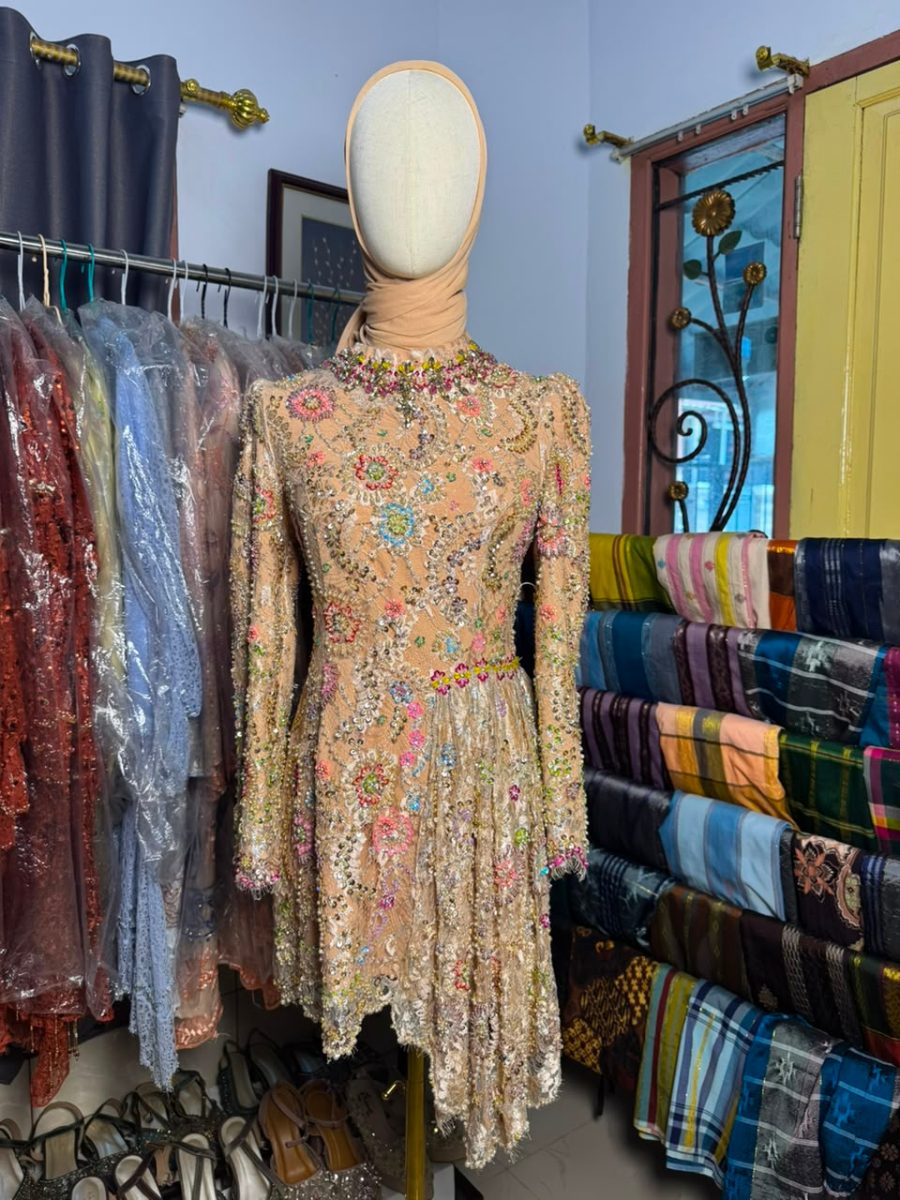 MAYSA KEBAYA KURUNG SAGE GREEN — sewa di Makassar