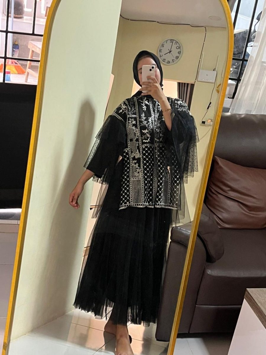 OS HITAM 001 — sewa dress di Makassar