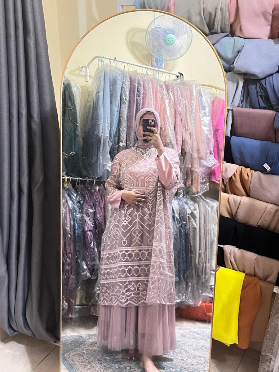 OS  PINK 001 — sewa dress di Makassar