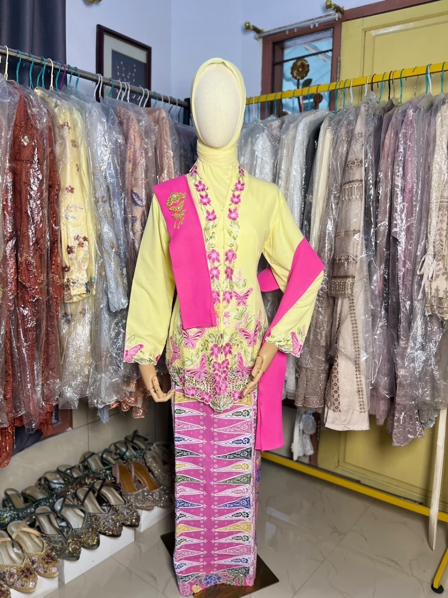 OS YELLOW 002 — sewa dress di Makassar